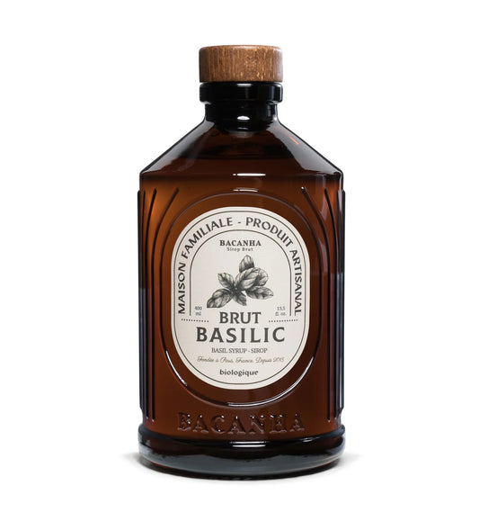 Sirop Basilic brut - bio