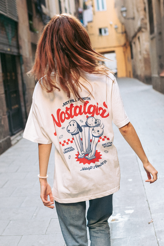 T-shirt Fill it with Nostalgia