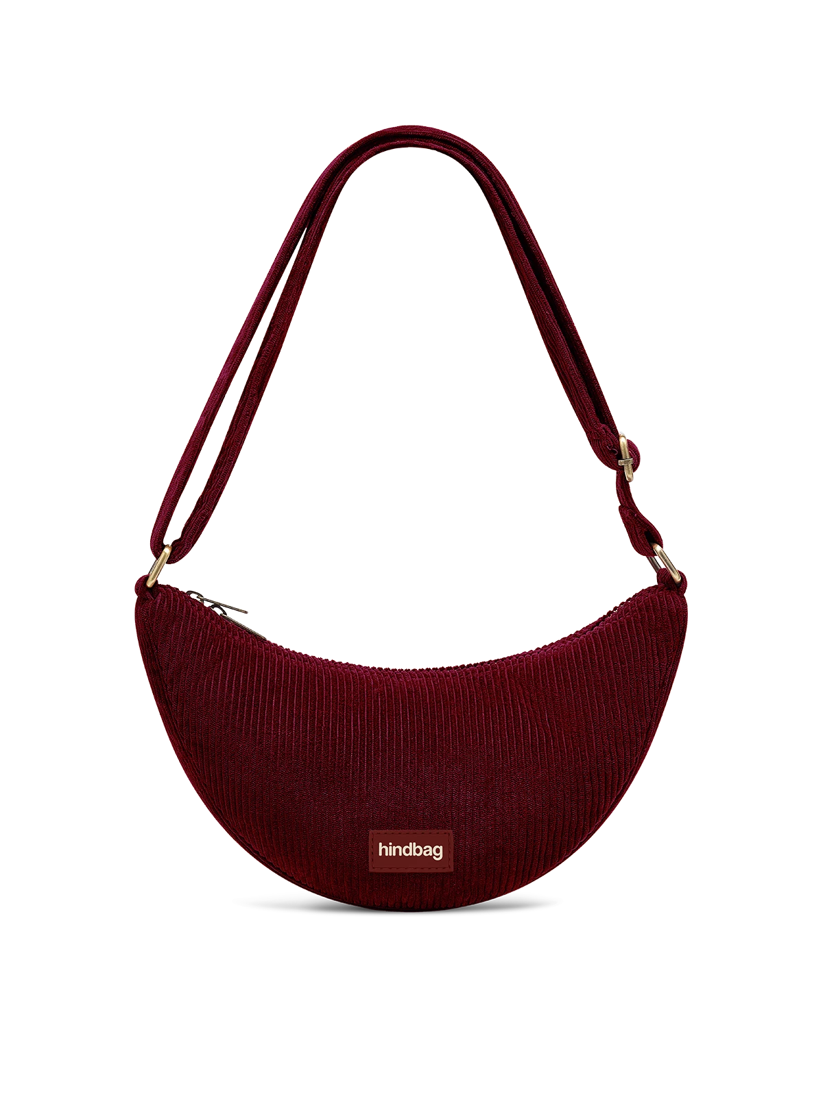 Sac bandoulière andrea velours bordeaux - DupontDupont