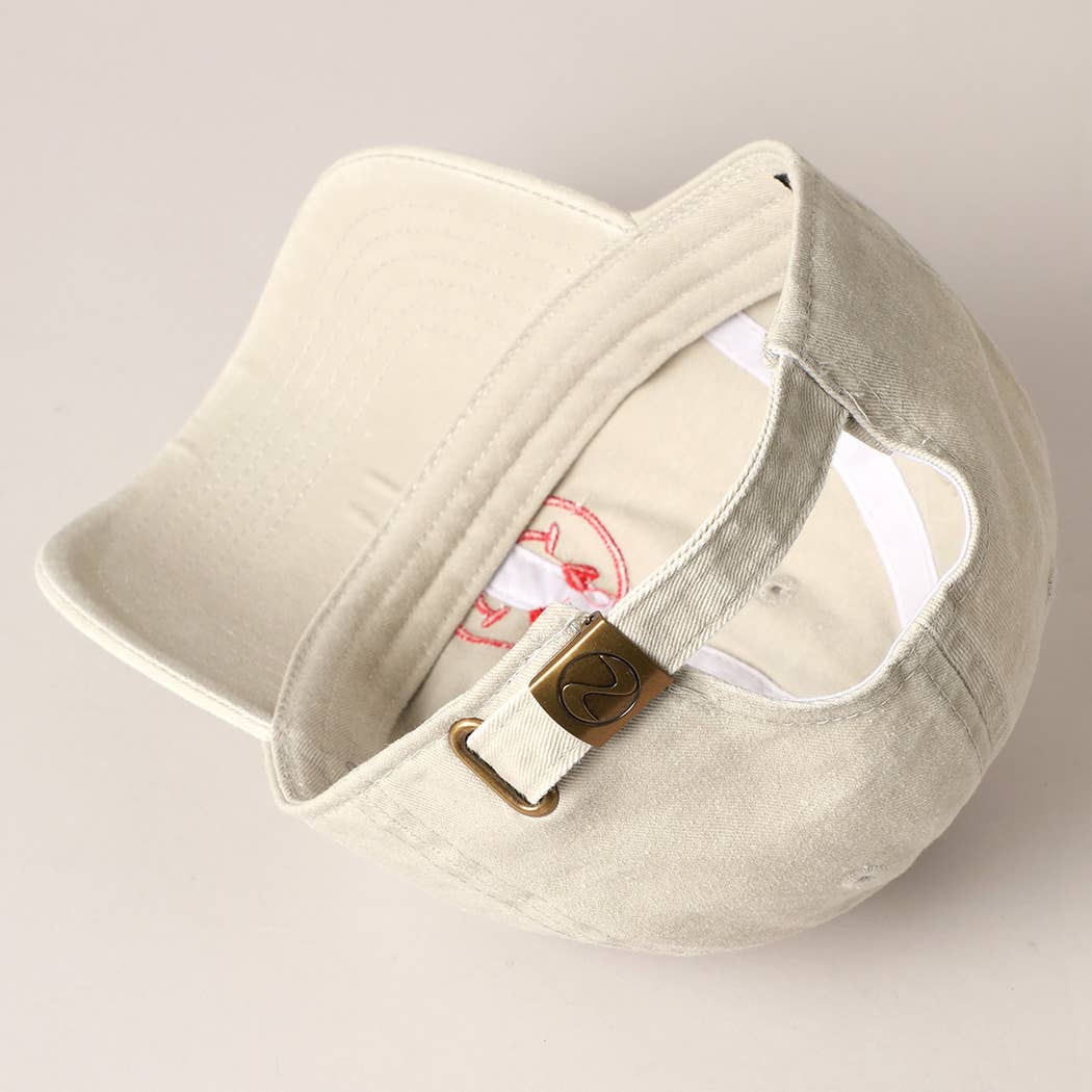 Casquette brodée Face