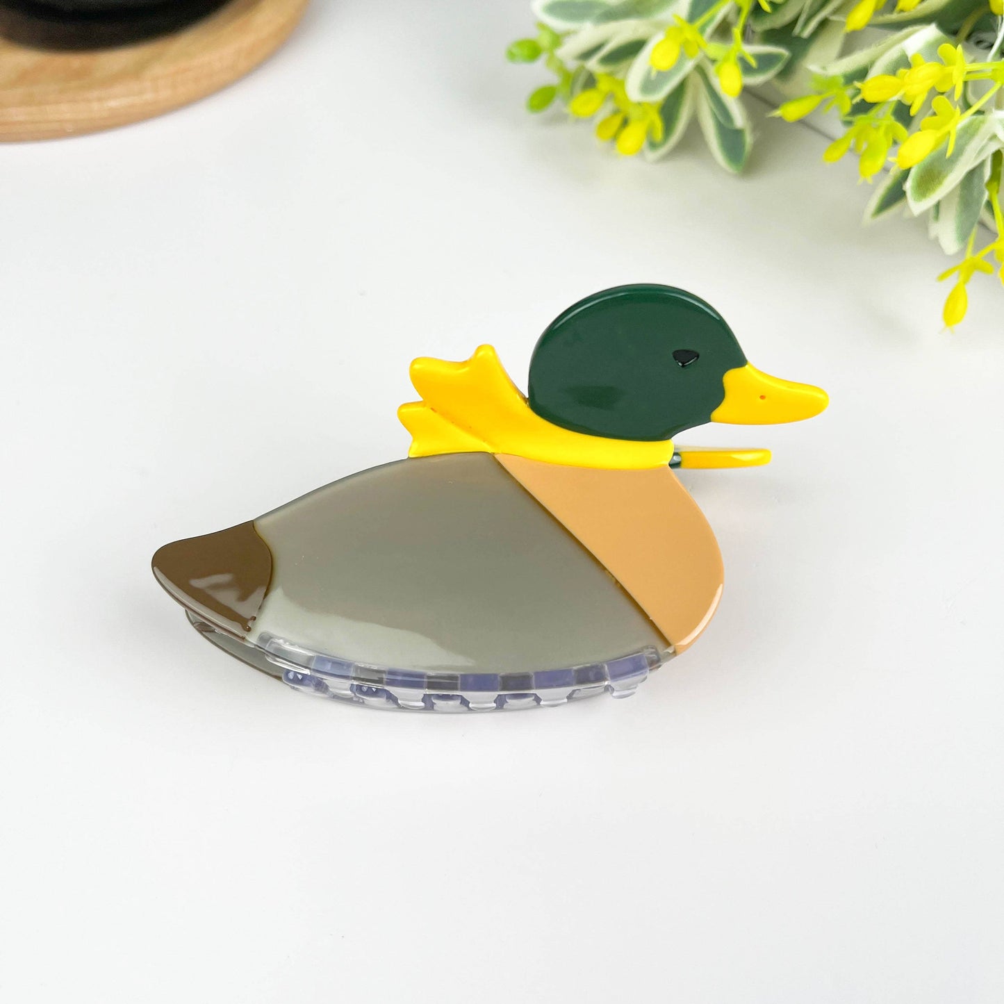 Pince à cheveux canard