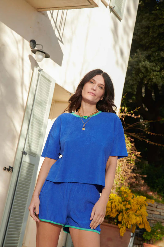 Ensemble éponge bleu
