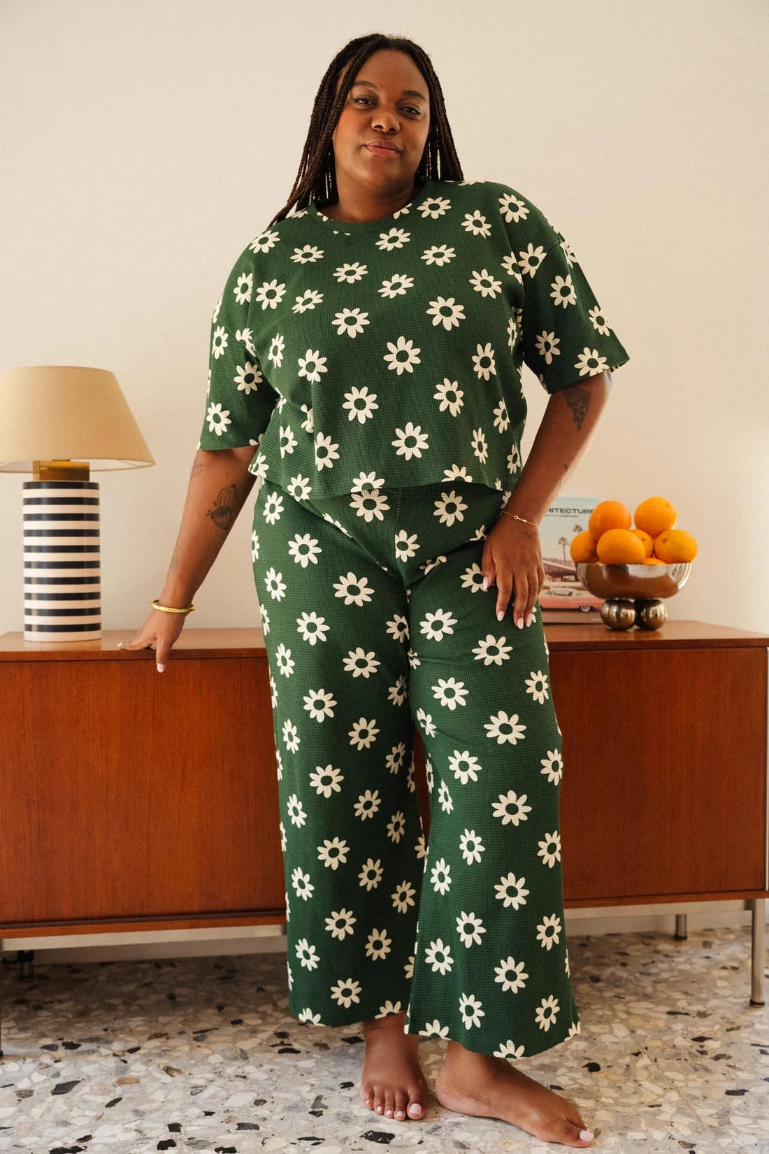 Ensemble Dhalia vert