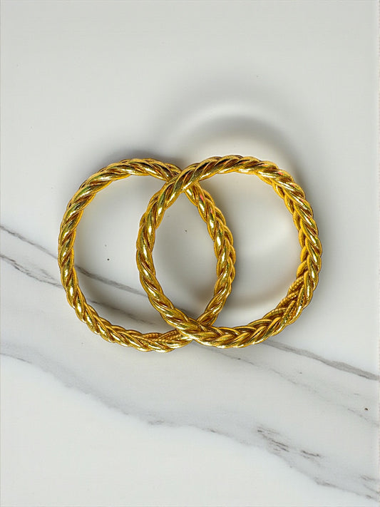 Jonc Bouddhiste tresse triple