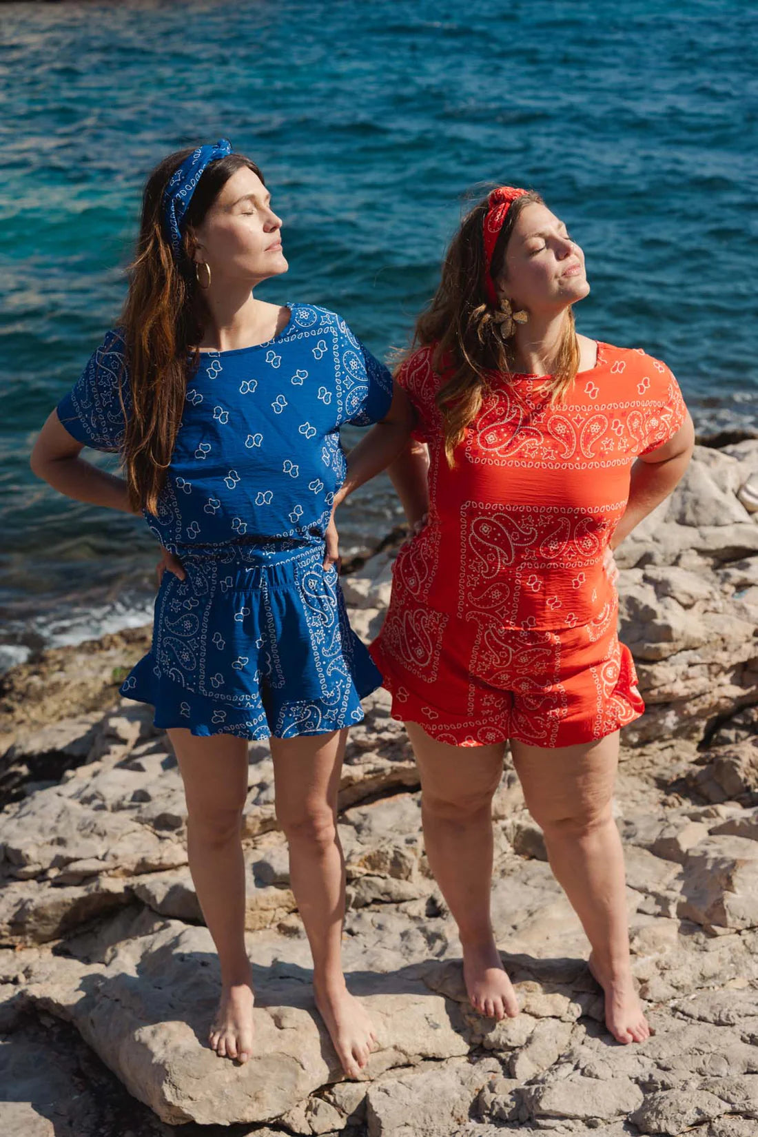 Short bandana bleu - DupontDupont