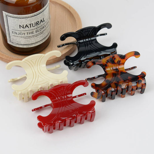 Pince à cheveux en acétate