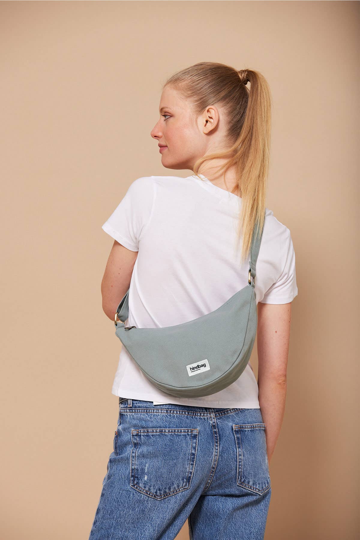 Sac demi-lune Andrea Sauge