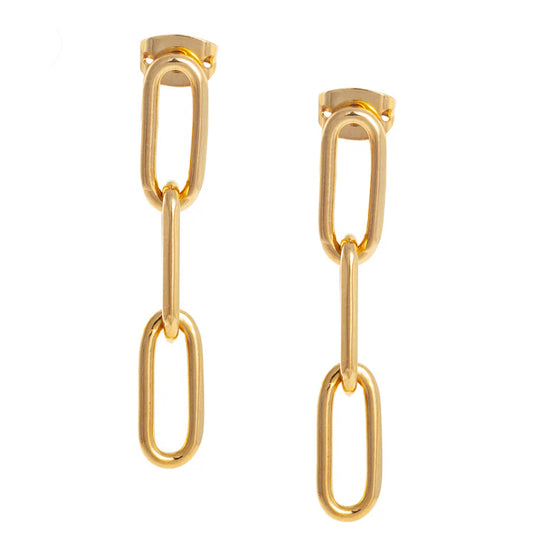 Boucles d'oreilles chaine - DupontDupont