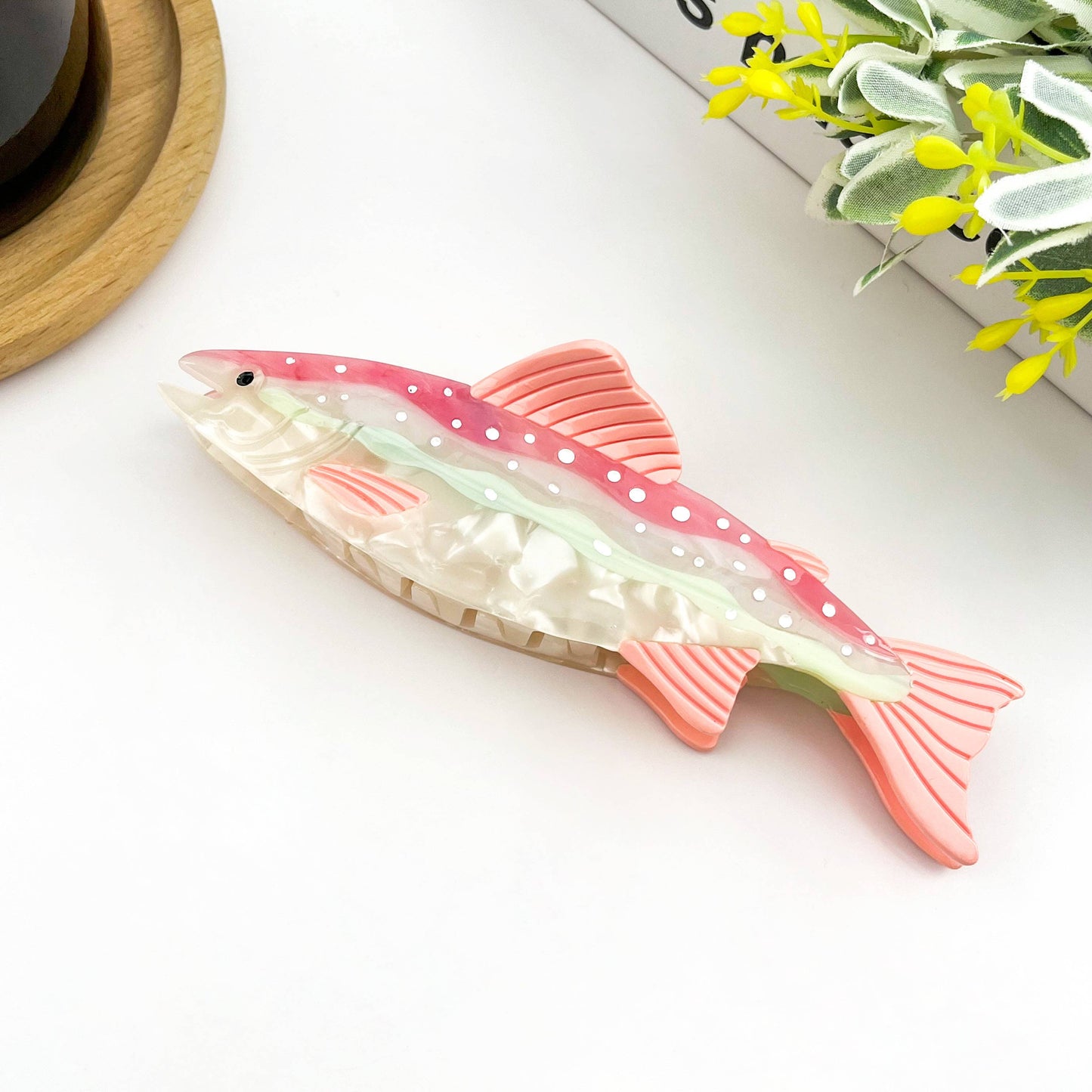 Pince à cheveux poisson: Pink - DupontDupont