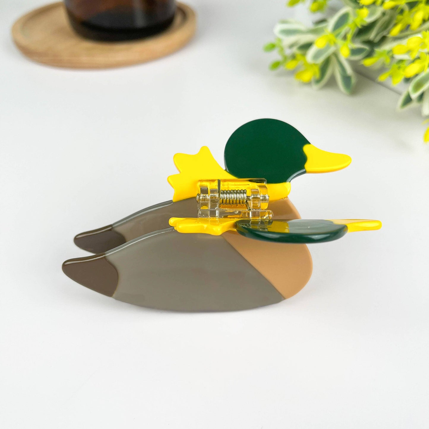 Pince à cheveux canard