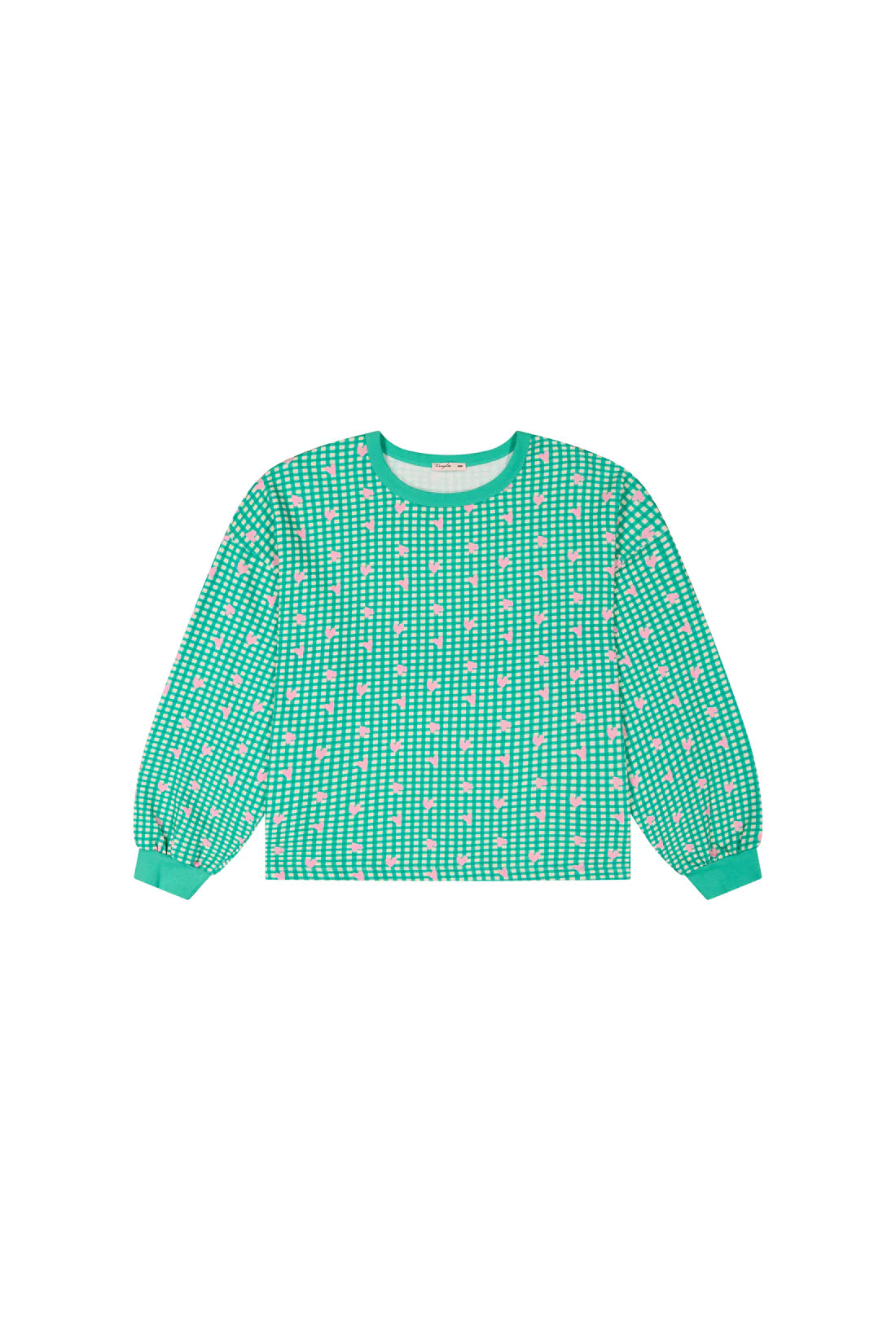 Sweat Vichy cœur - DupontDupont