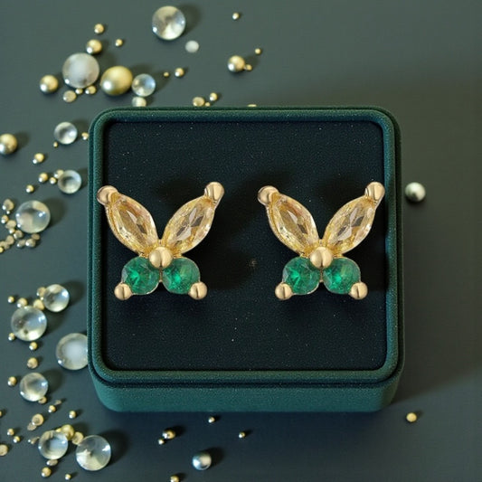 Puces Butterfly Allure vert