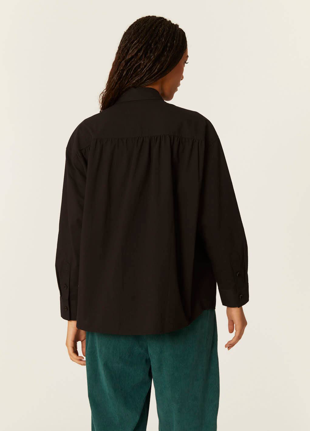 CHEMISE NOIRE OVERSIZE