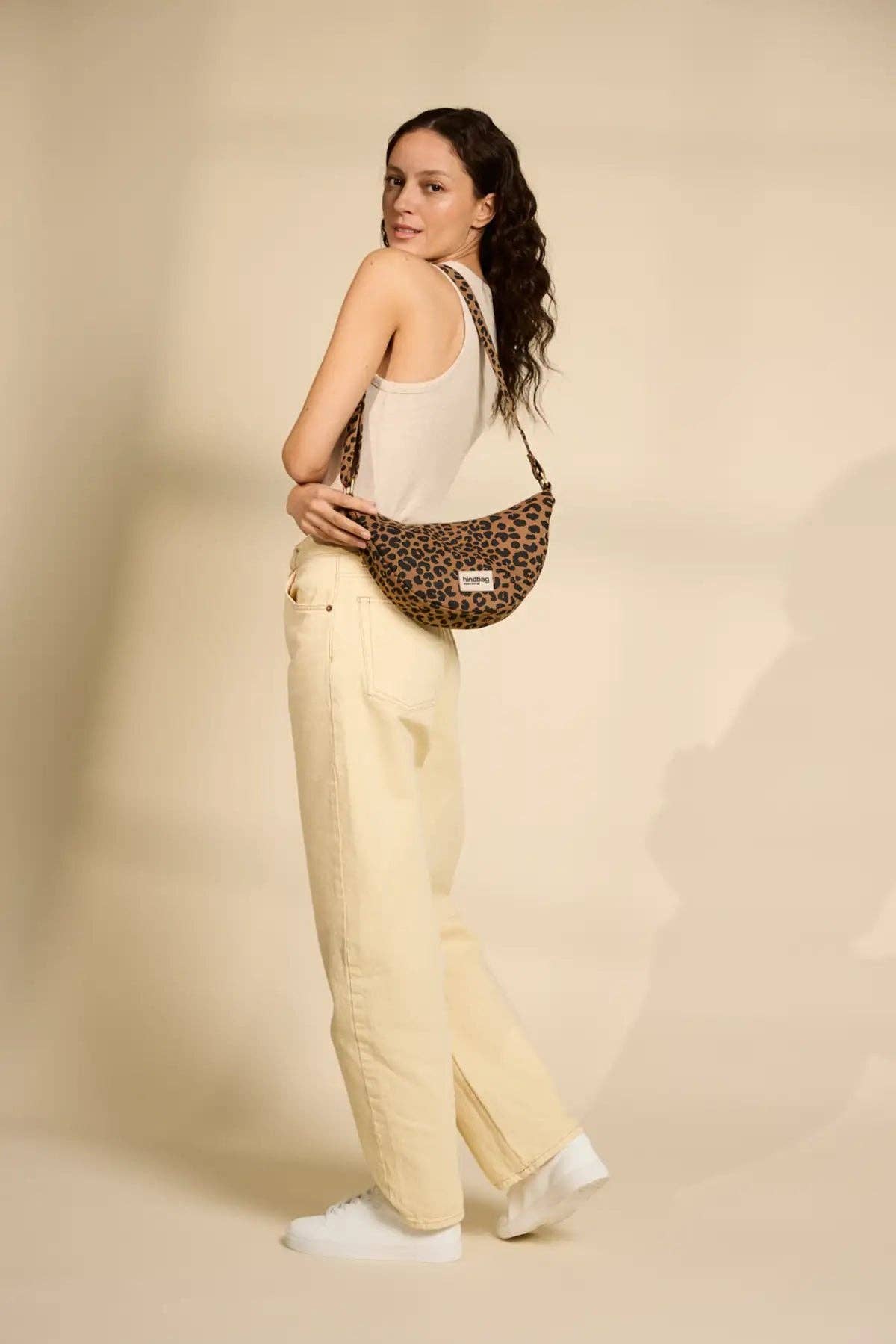 Sac Banane Andrea Léopard cannelle