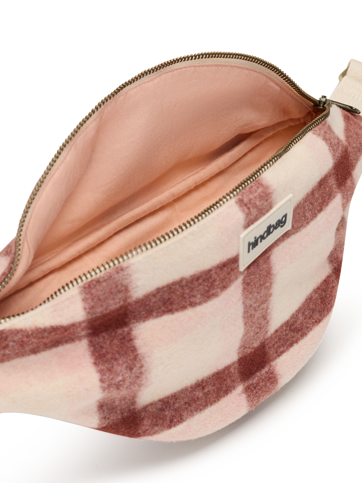 Sac banane Olivia tartan rose - DupontDupont