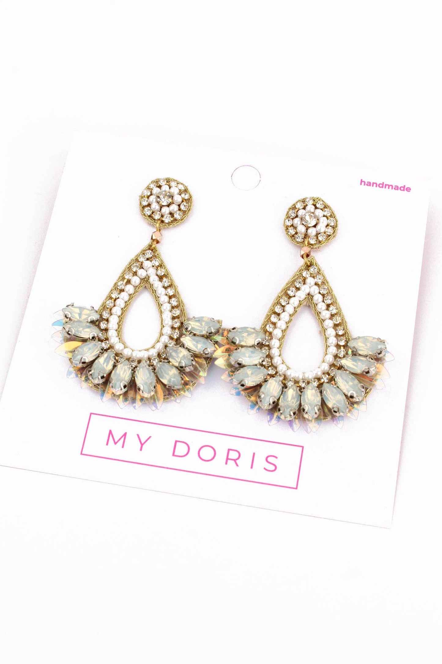 BOUCLE D'OREILLE GOUTTE D'EAU