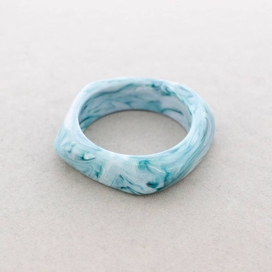 Bracelet rigide violet