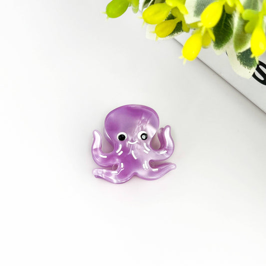 Mini pince a cheveux Pieuvre
