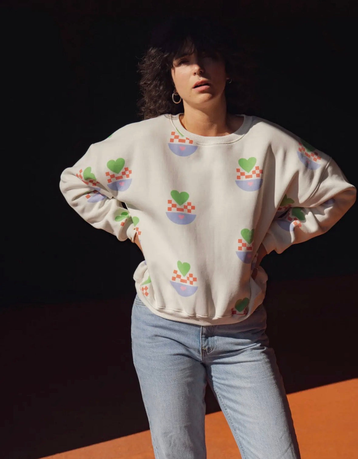 Sweat Femme Cœur de dame