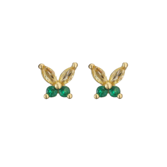 Puces Butterfly Allure vert
