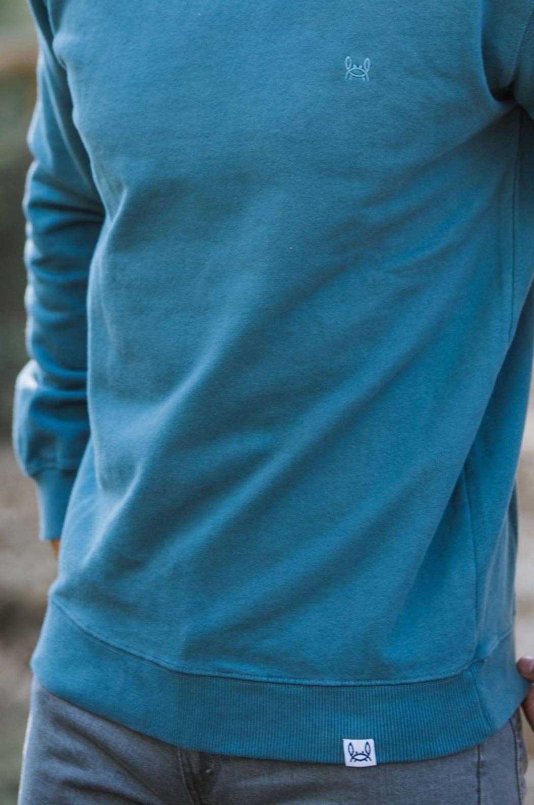 Sweatshirt basique en acier: Acier / M