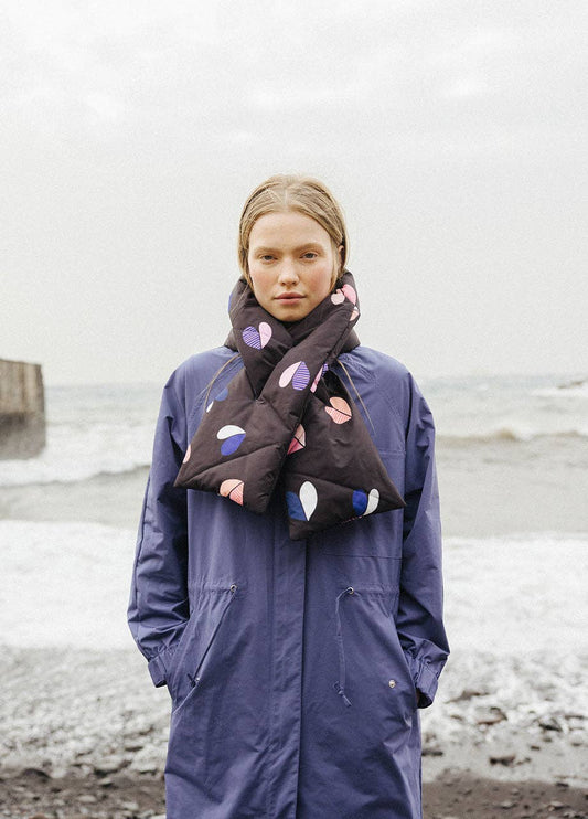 ÉCHARPE MATELASSÉE CŒUR