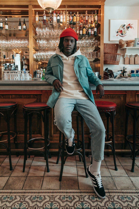 Chemise zippée Luca