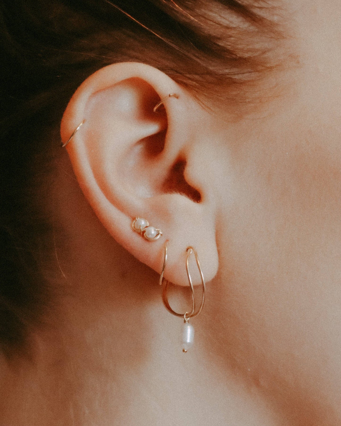 Eden - blanc: Or / Aventurine / Paire - DupontDupont