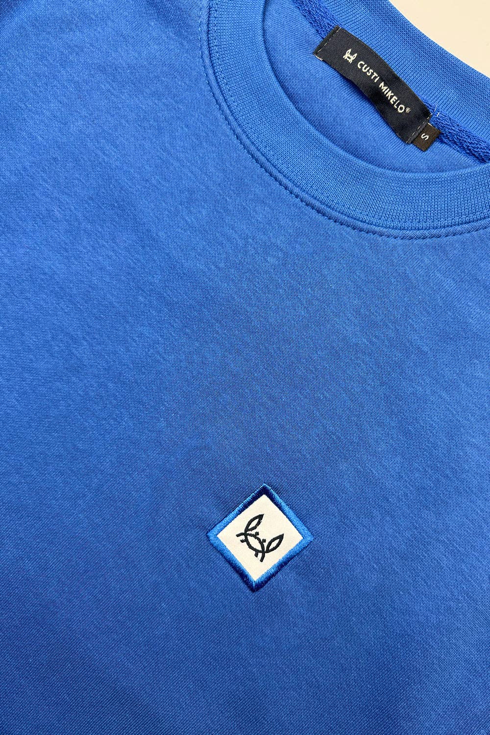 Sweat-shirt Basique Patch Bleu Encre: Encre / M