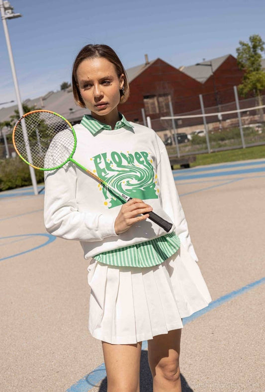 SWEATSHIRT "FLOWER"