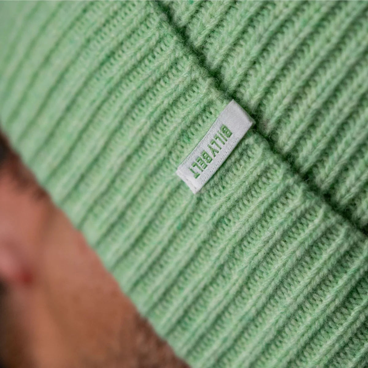 Bonnet 100% laine d’agneau - vert