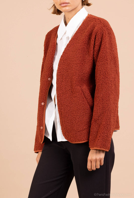 Veste Moumoute Marine