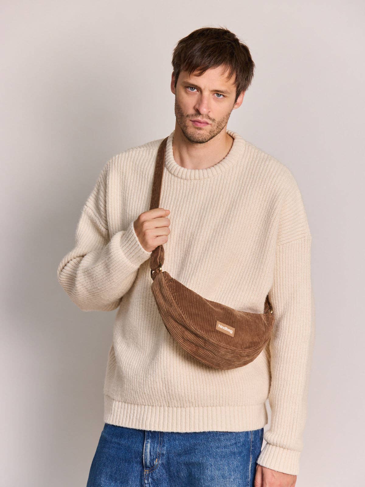 Sac bandoulière andrea velours macchiato - DupontDupont