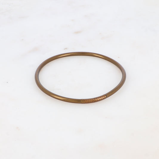 Jonc Bouddhiste fin - chocolat