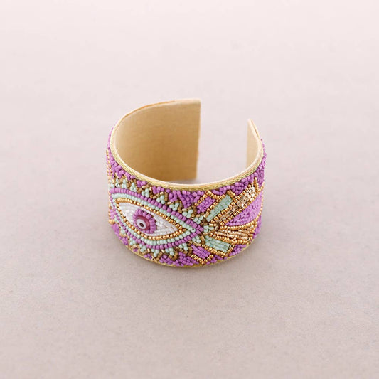 BRACELET AJUSTABLE, PERLES, PERLES: Mûrier
