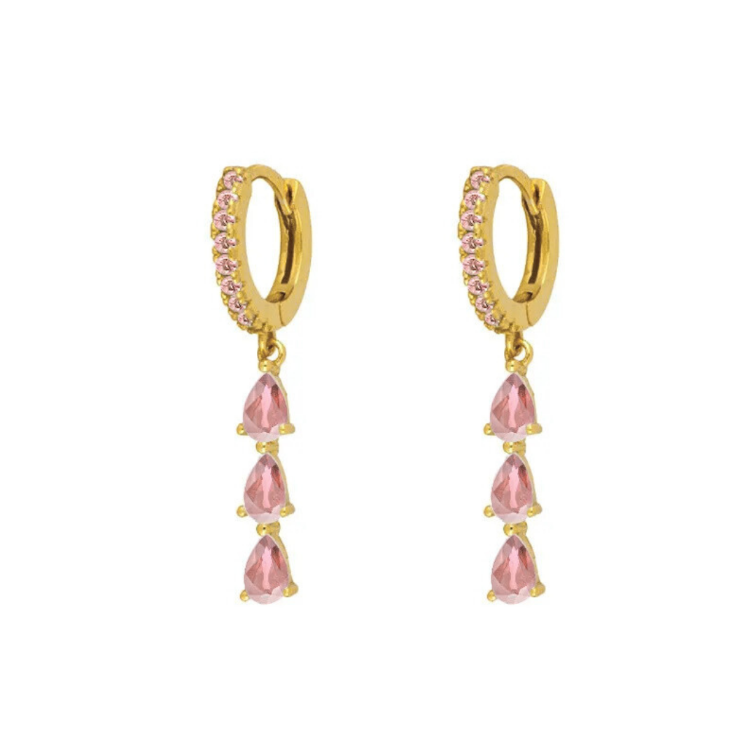 Boucles d’oreilles roses Marisol - DupontDupont
