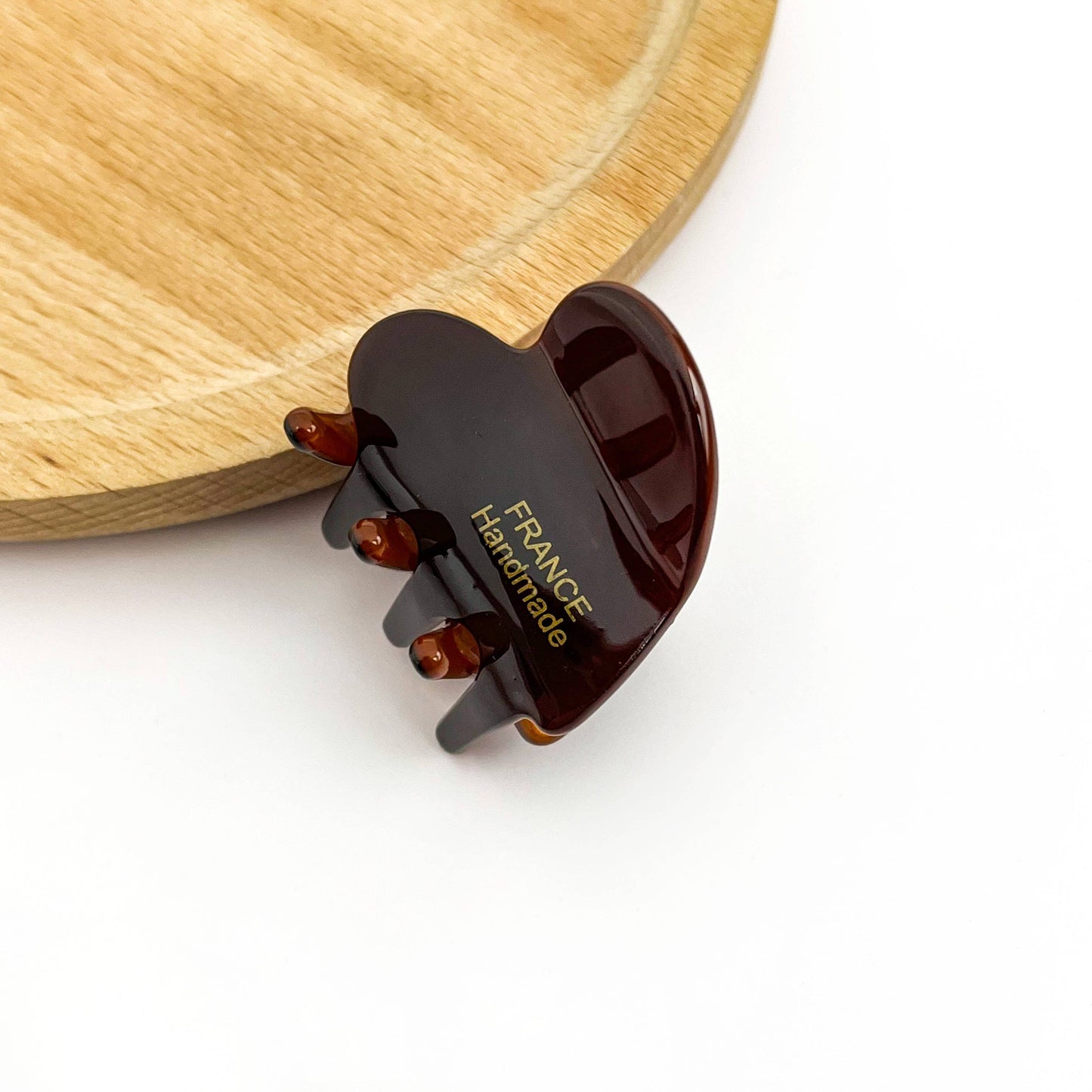 Barrette Cœur Mini en Acétate