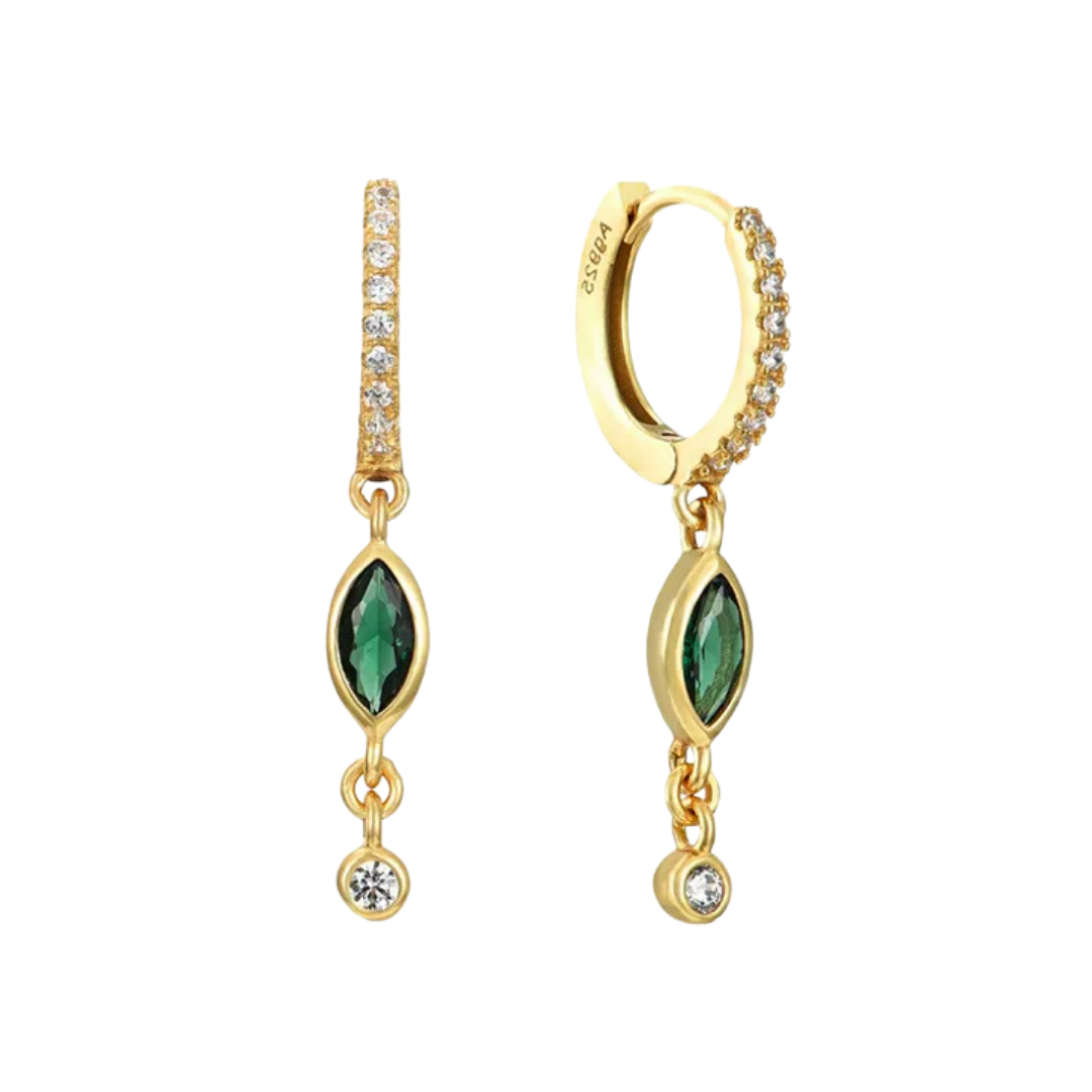 Boucles Isolde vertes - DupontDupont