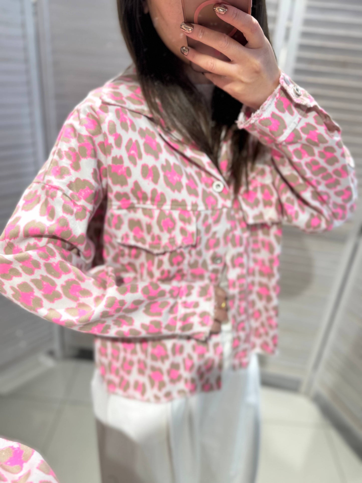Veste Femme à Imprimé Animal: Gris / Taille unique - DupontDupont