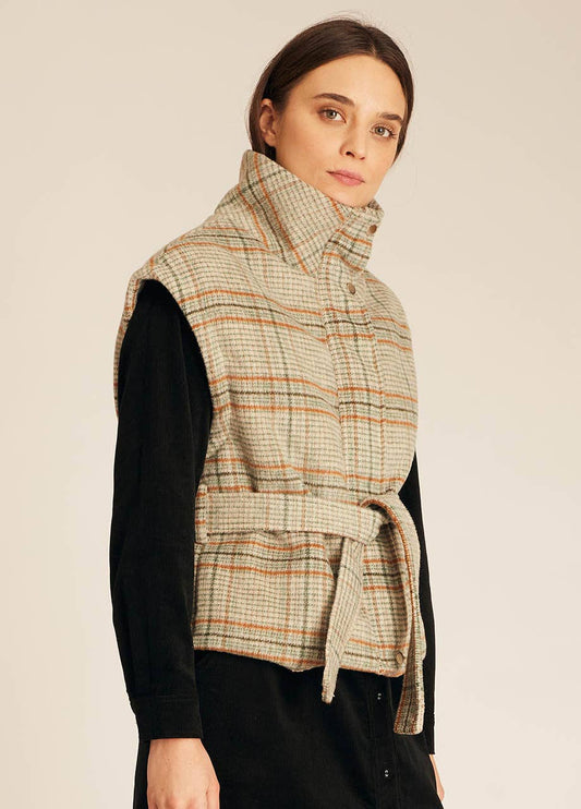 DOUDOUNE SANS MANCHE