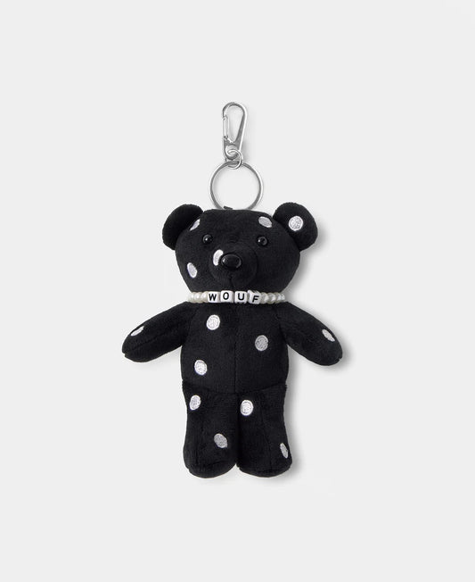Charms pour sac ou porte clés Dots bear