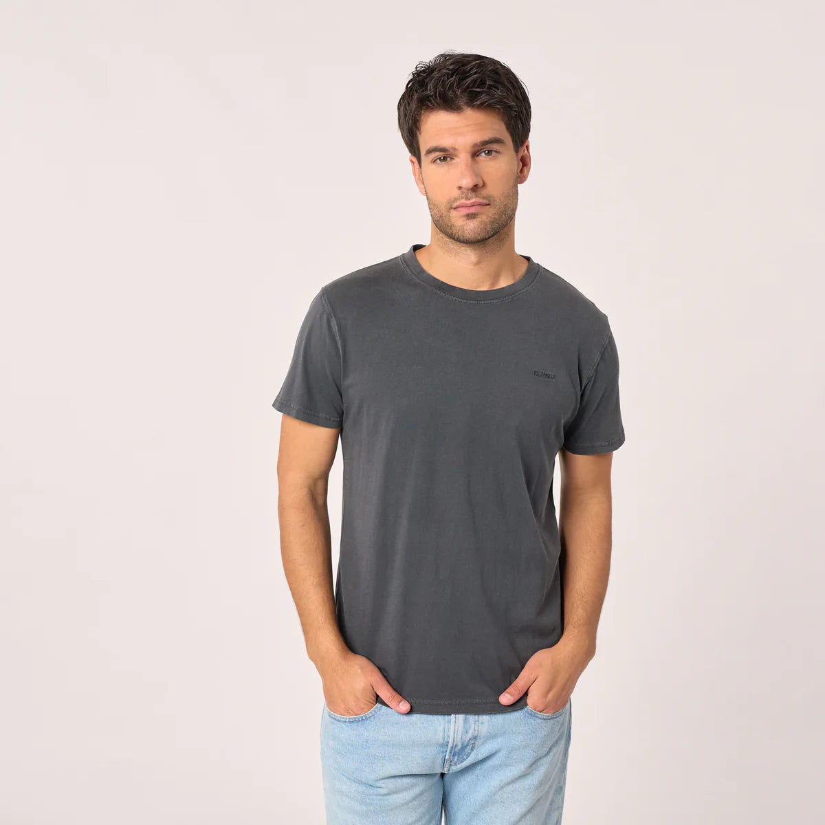 T-shirt Vintage coton bio - Garment dur