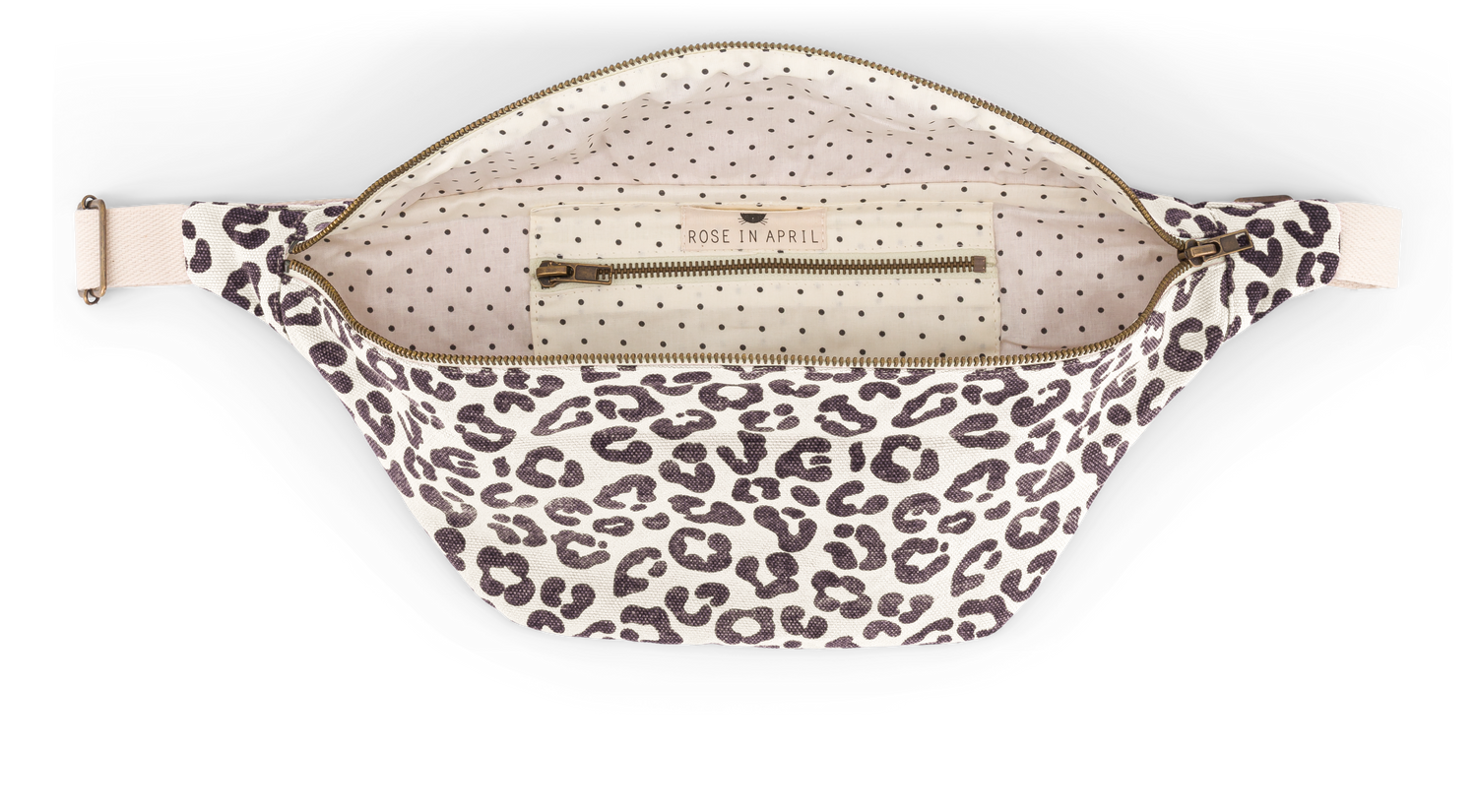 Sac banane Léopard Ecru - DupontDupont