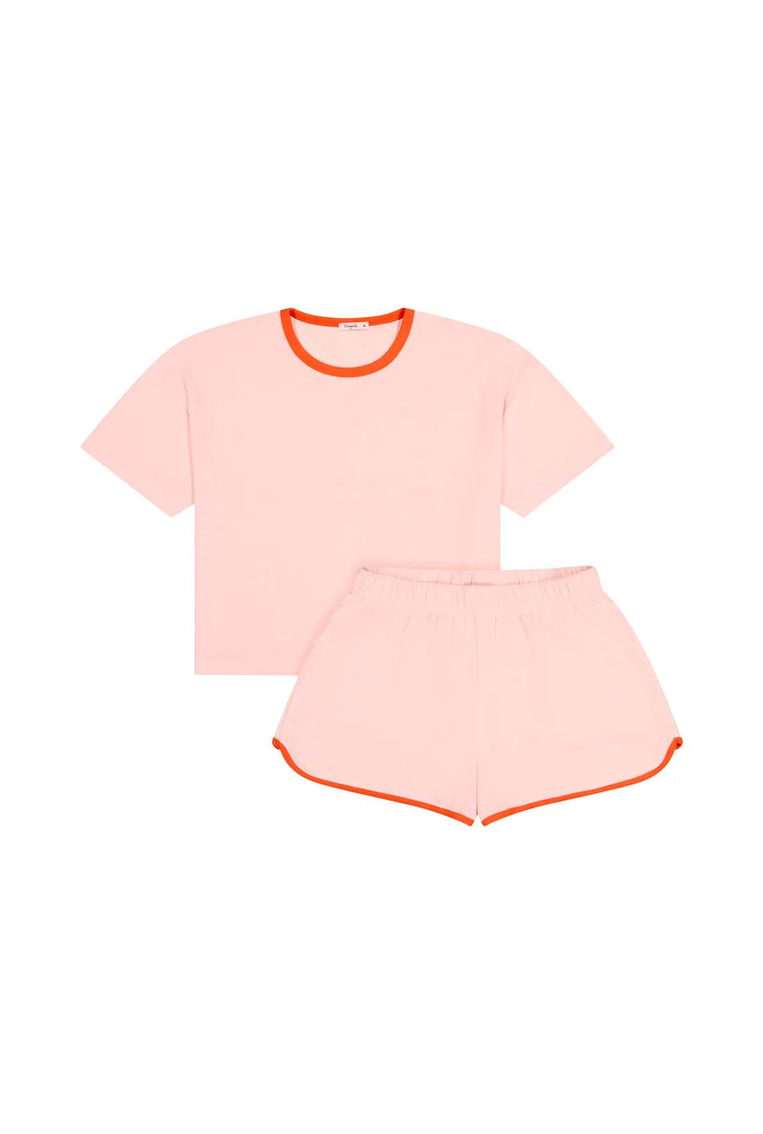 Ensemble éponge rose