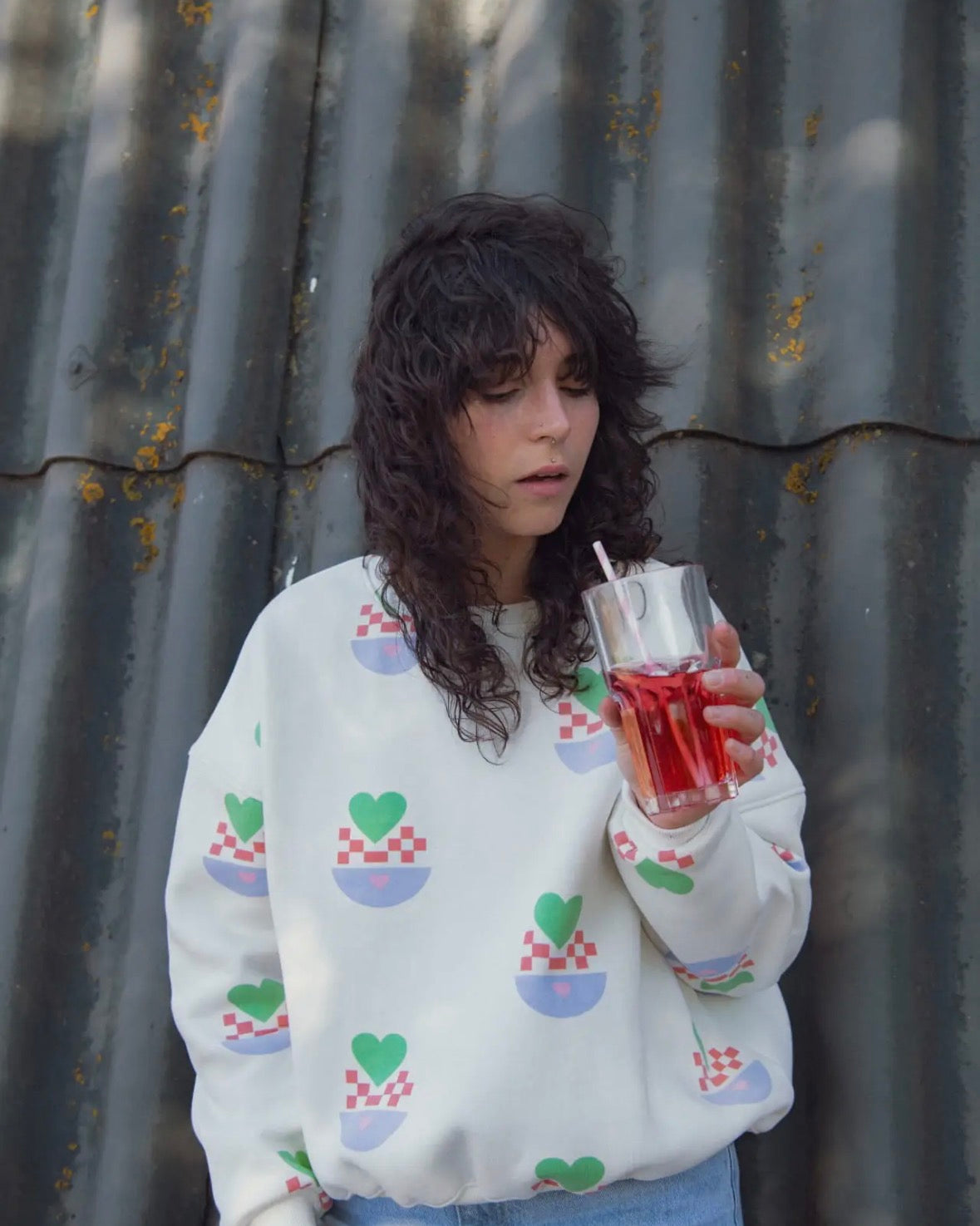 Sweat Femme Cœur de dame