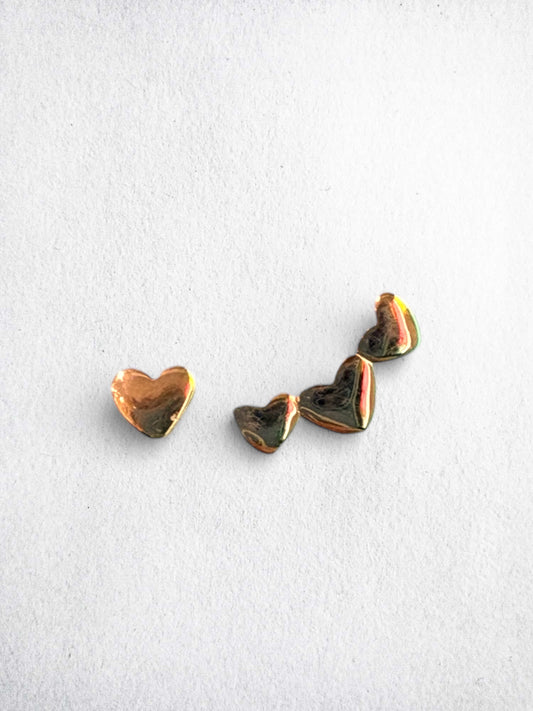 Puces cœur dépareillées