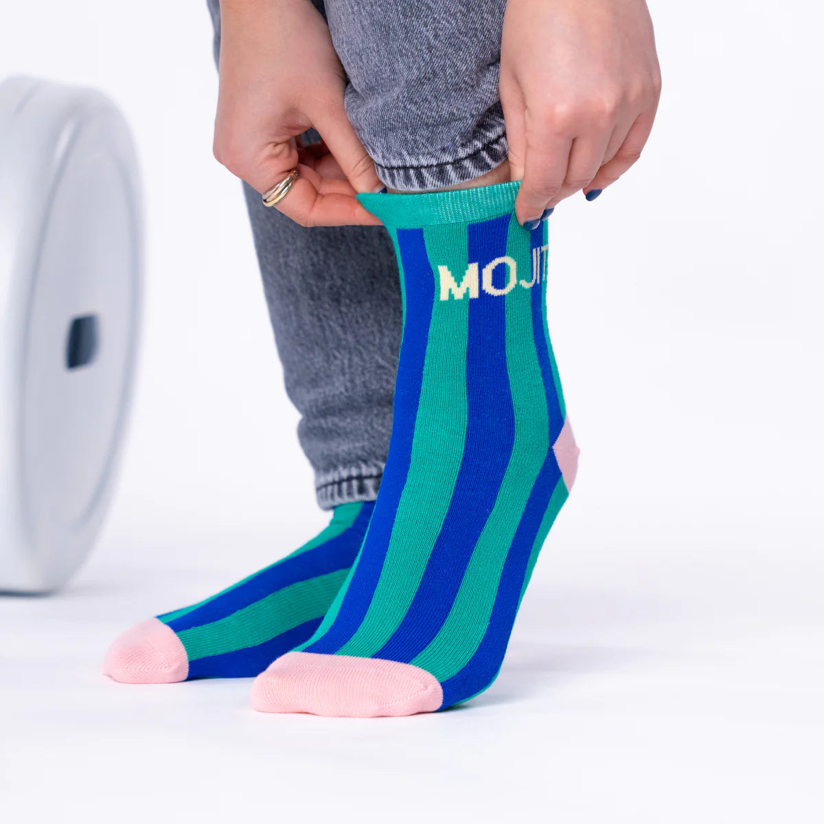 Chaussettes Rayées - Mojito