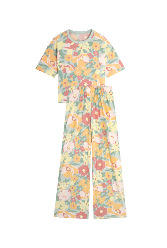 Ensemble long Alamanda vert