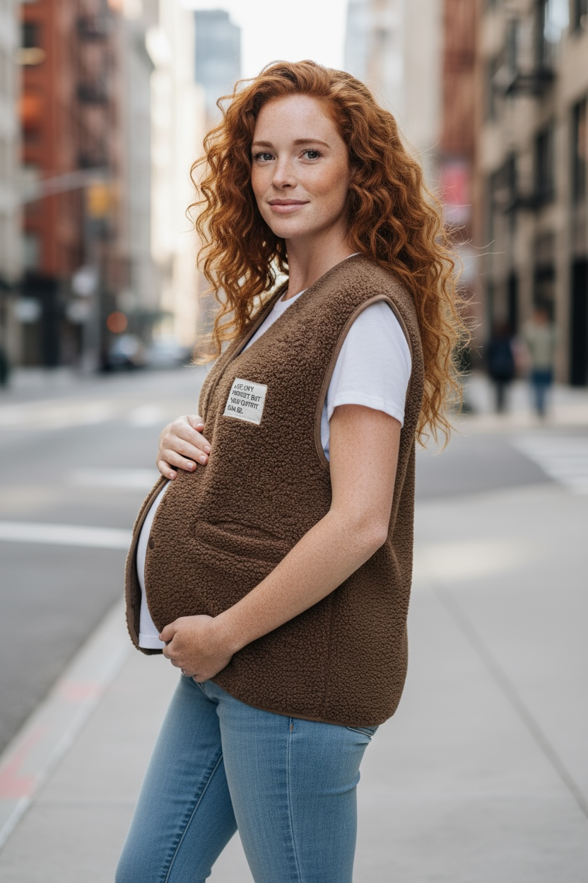 Gilet Moumoute Chocolat