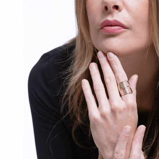 Bague Ruban 7 Chemins XL - DupontDupont